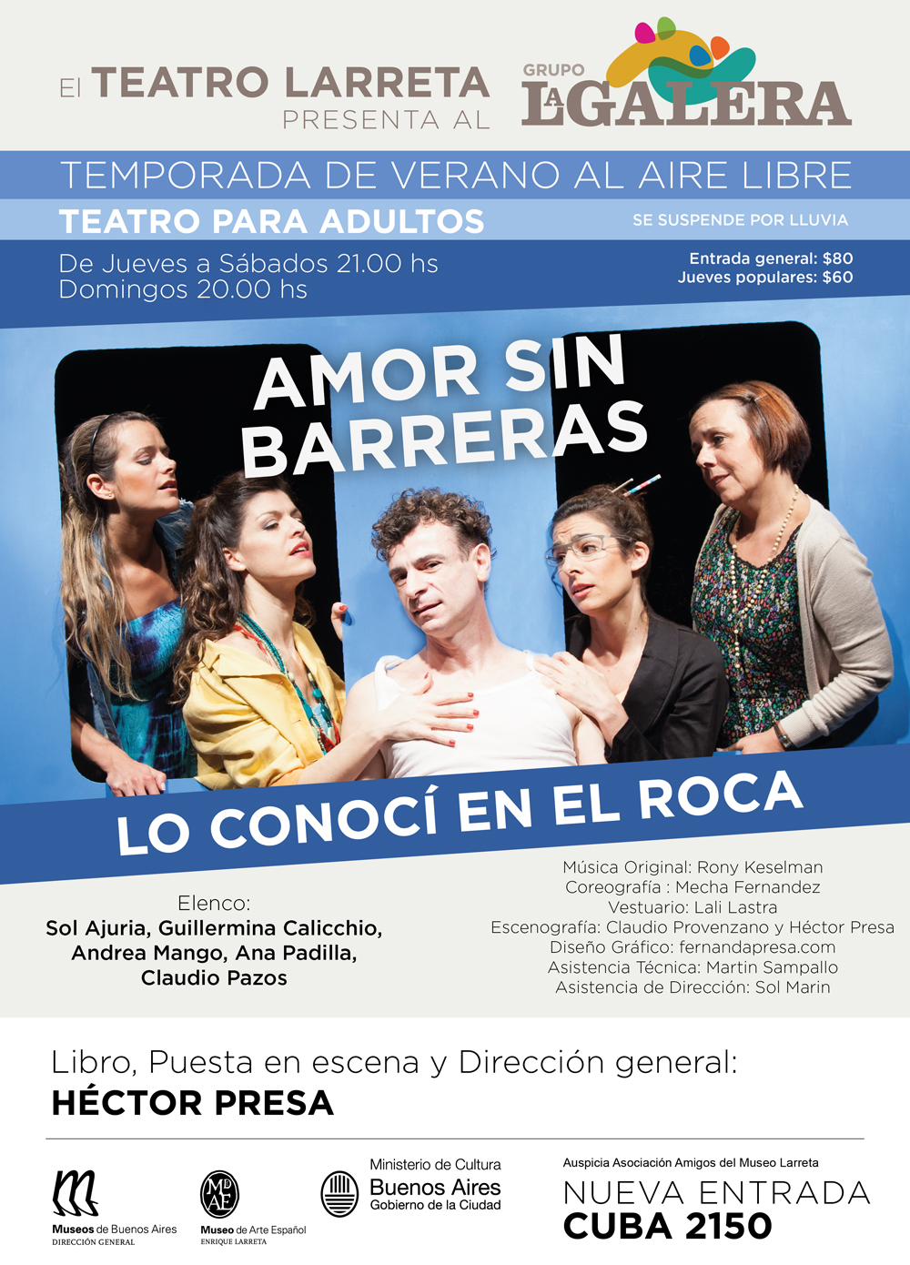 AMOR SIN BARRERAS, LO CONOCÍ EN EL ROCA