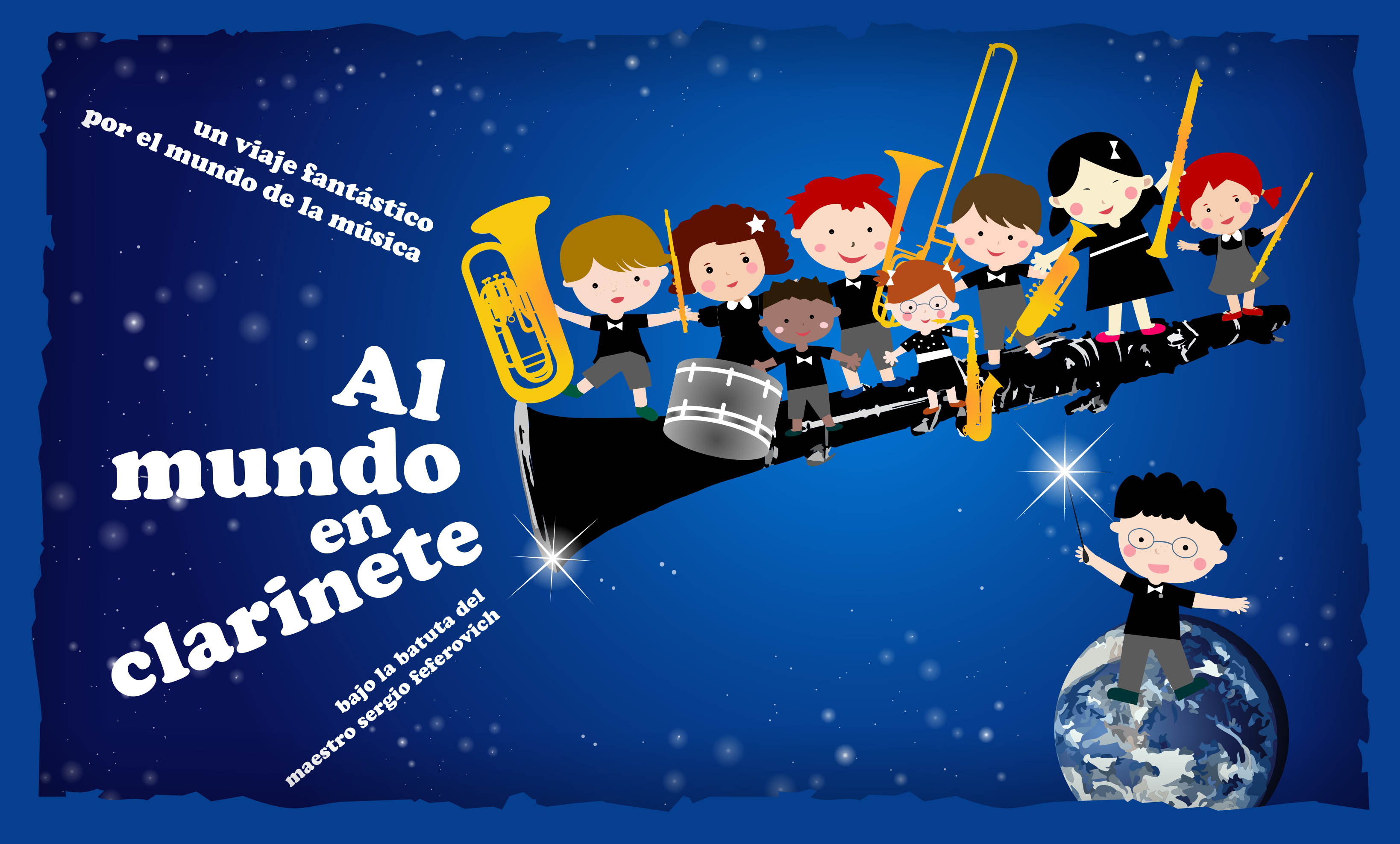 AL MUNDO EN CLARINETE – ESTRENO 25 DE ABRIL – TEATRO LA COMEDIA