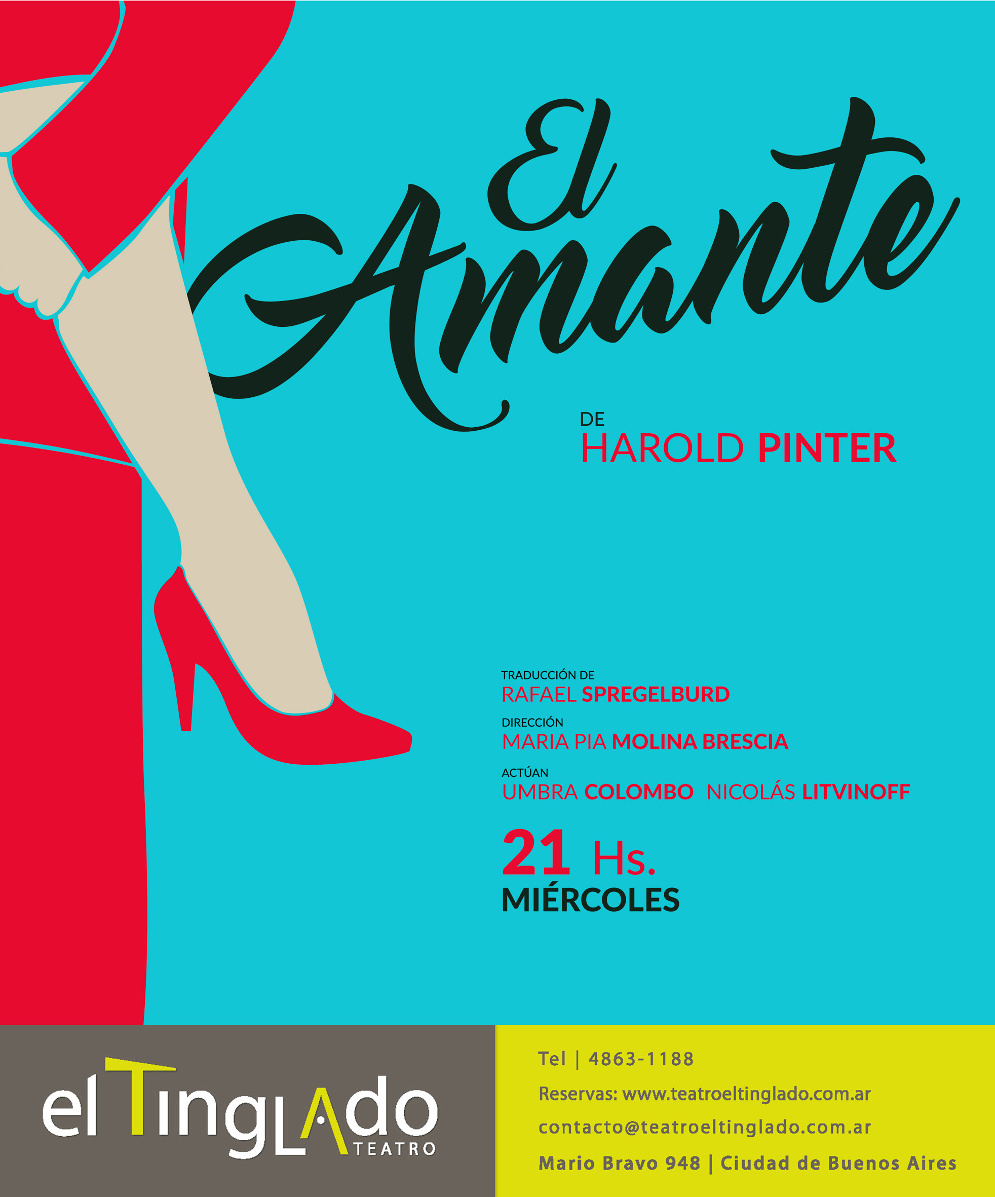 El Amante de Harold Pinter