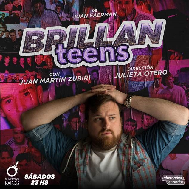 BRILLANTEENS – A PARTIR DEL 6 DE ABRIL – SÁBADOS 23HS