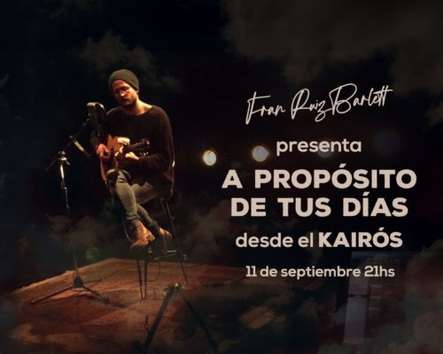 FRAN RUIZ BARLETT PRESENTA «A PROPÓSITO DE TUS DÍAS»