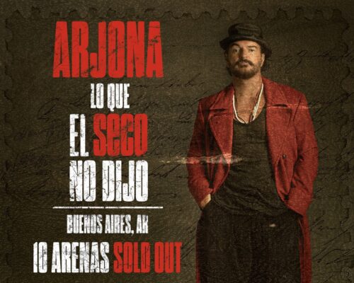 RICARDO ARJONA EN ARGENTINA – 12 conciertos en el Movistar Arena